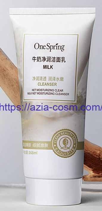 One spring cleansing foam with milk extract(76545)