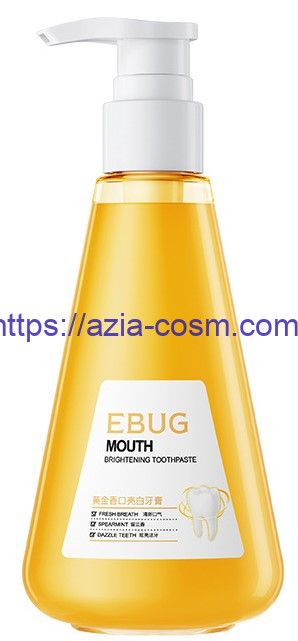 Ebug Cleansing Gel Toothpaste with Dispenser(10224)